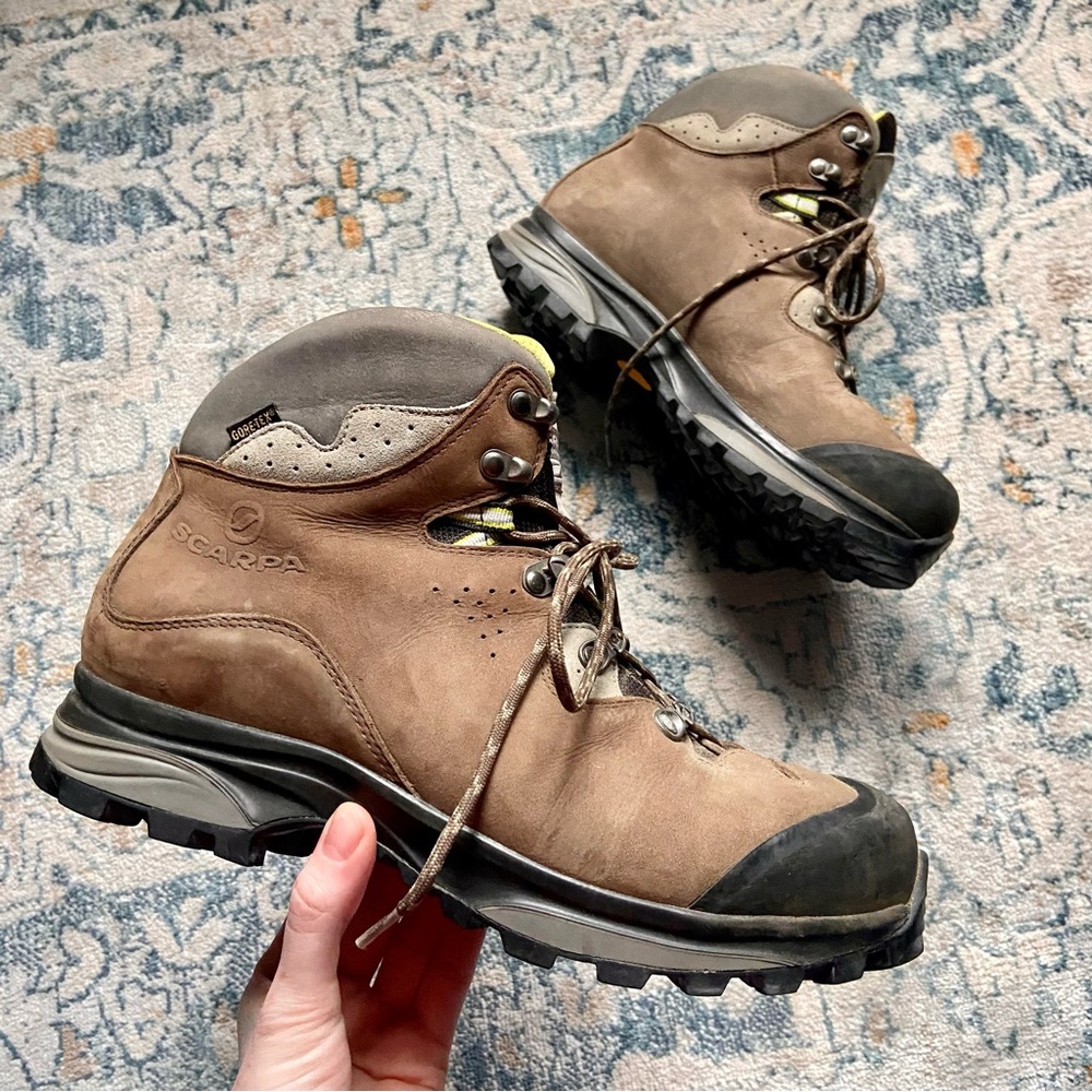 Scarpa Hiking Boots - Womens 40 US 8.5 - Waterproof Hunza GTX Backpacking